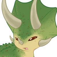 Thumbnail for G-2295: Leafgreen Triceratops