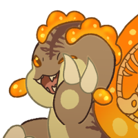 Thumbnail for G-2296: Amber Tyrannosaurus