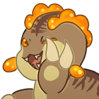 Thumbnail for G-2296: Amber Tyrannosaurus