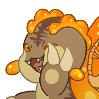 Thumbnail for G-2296: Amber Tyrannosaurus